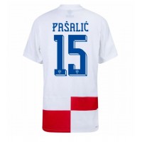 Kroatia Mario Pasalic #15 Hjemmedrakt EM 2024 Kortermet